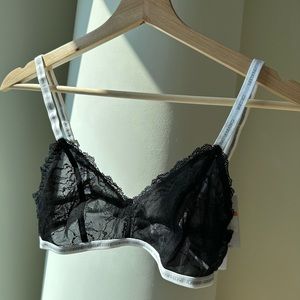Calvin Klein One Lace Unlined Triangle Bra